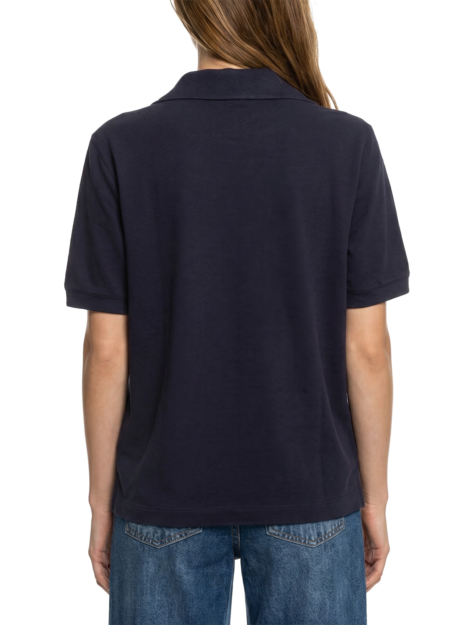 Camisa Feminina Polo MM Azul Hering