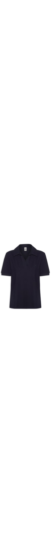 Camisa Feminina Polo MM - Azul