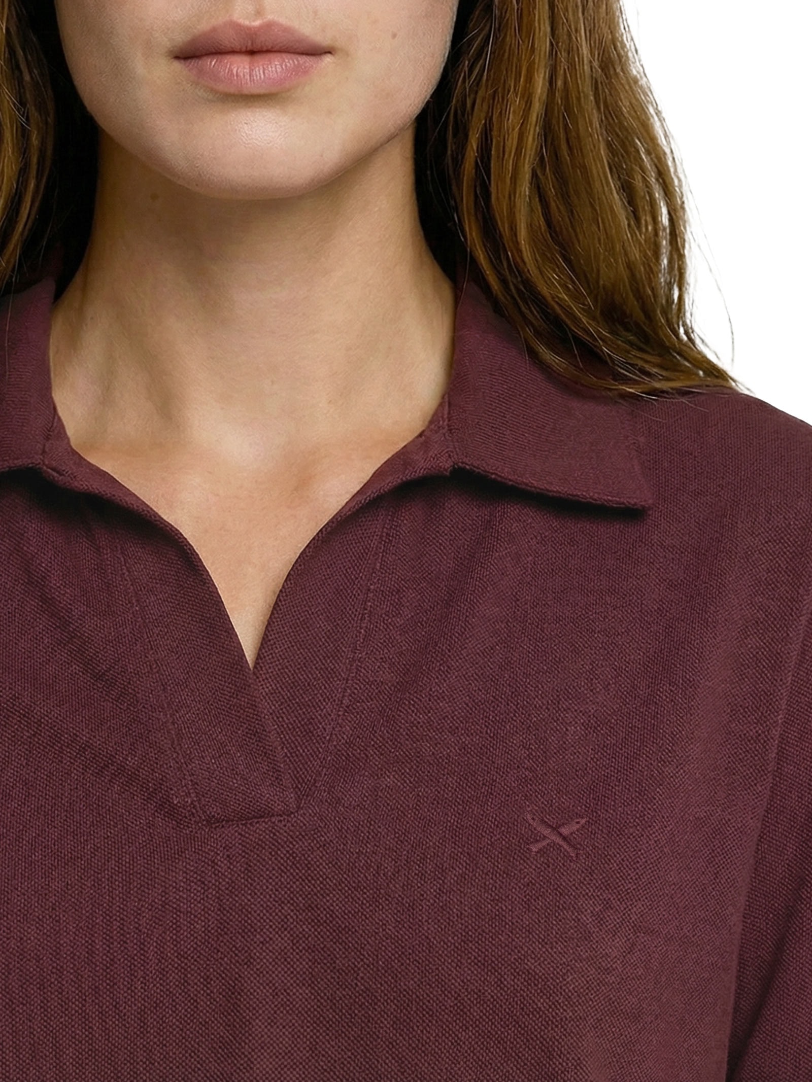 Camisa Feminina Polo MM Vermelho Hering