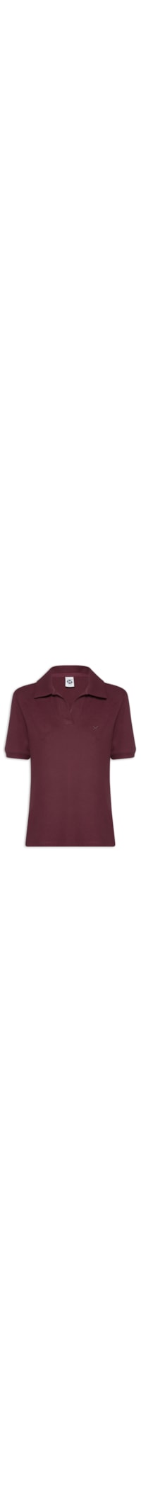 Camisa Feminina Polo MM - Vermelho