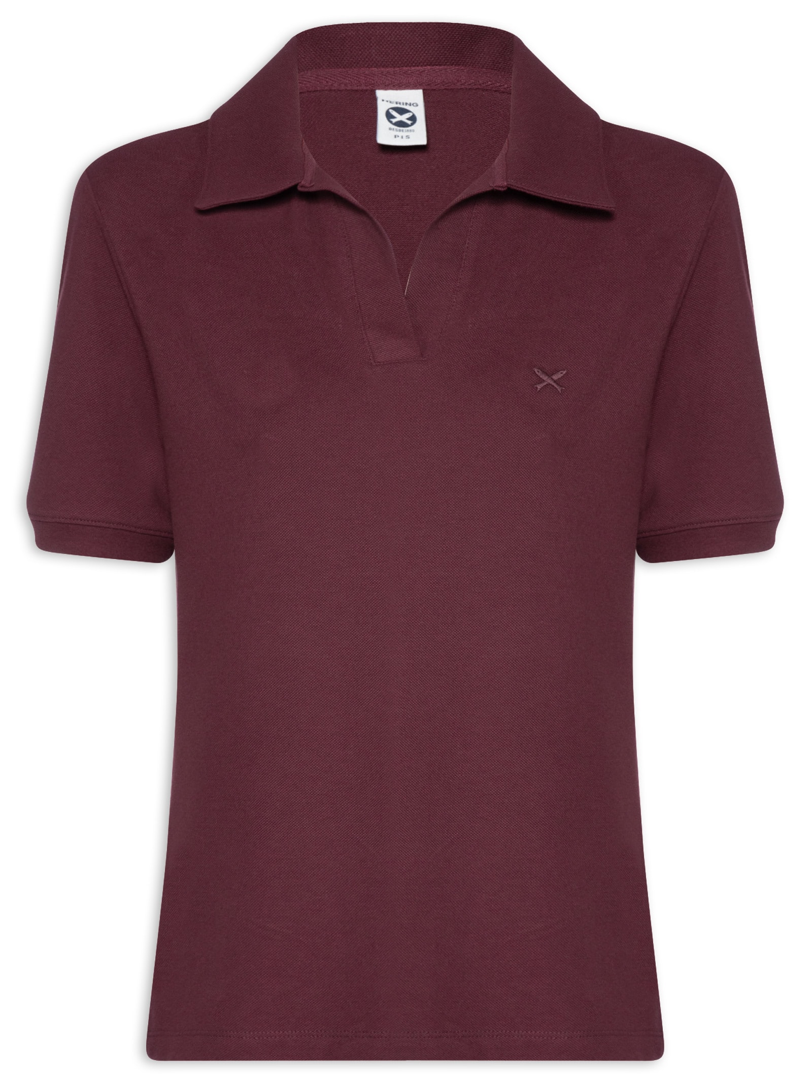 Camisa Feminina Polo MM Vermelho Hering