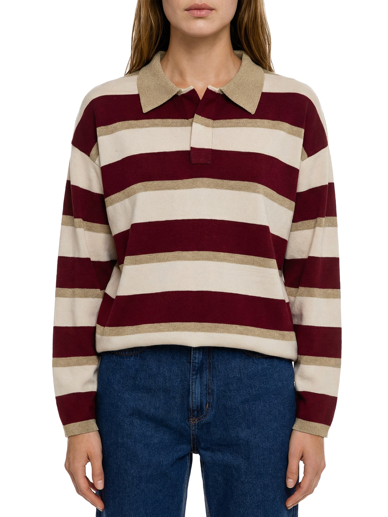 Camisa Feminina Polo Vermelho Hering