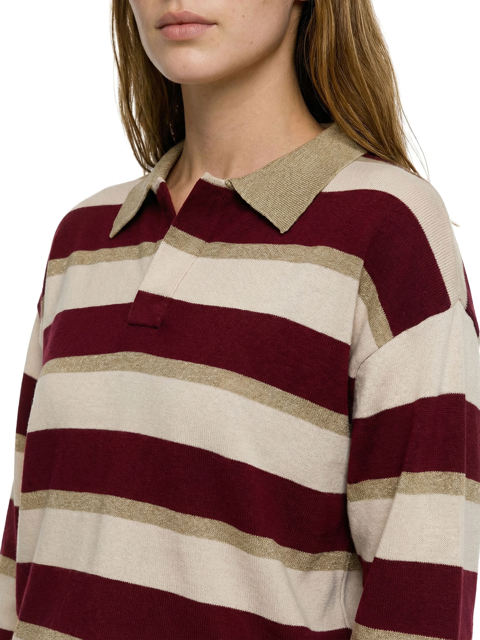 Camisa Feminina Polo Vermelho Hering