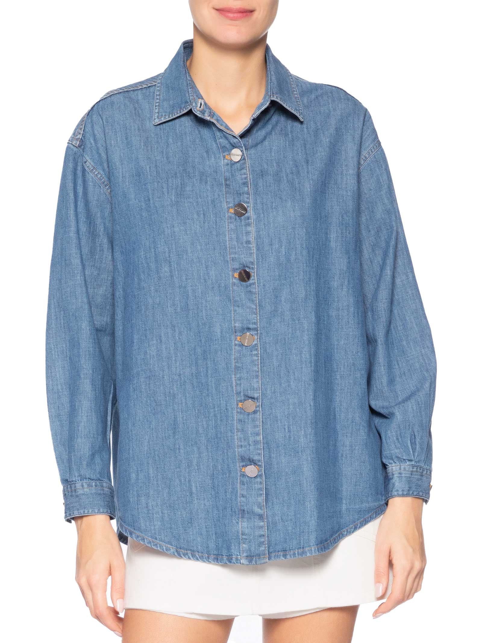 Camisa Feminina Pri Azul Le Lis