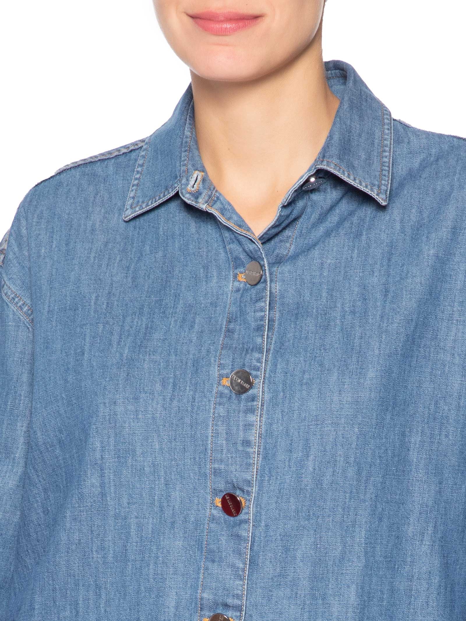 Camisa Feminina Pri Azul Le Lis