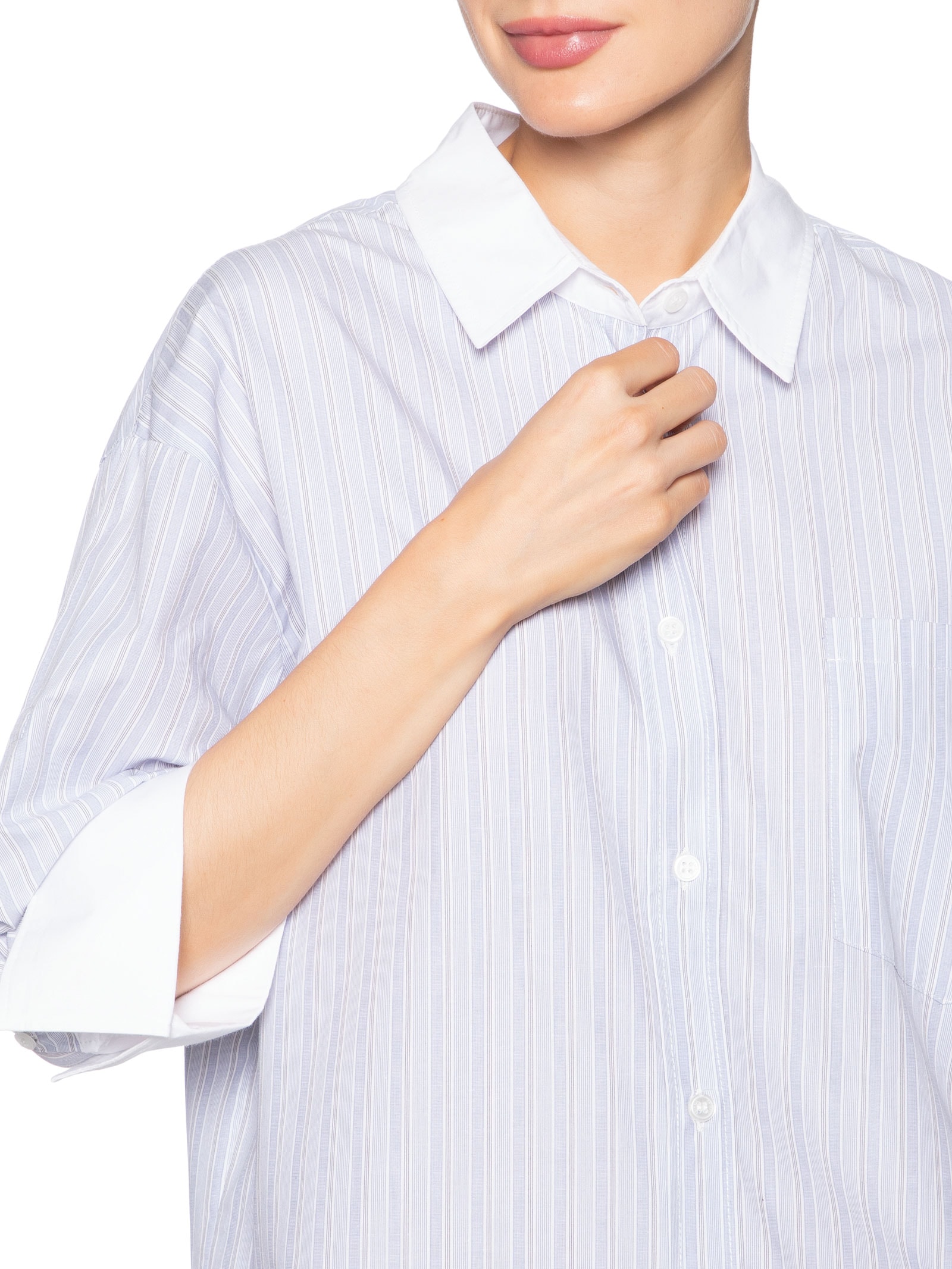 Camisa Feminina Punho Azul Animale