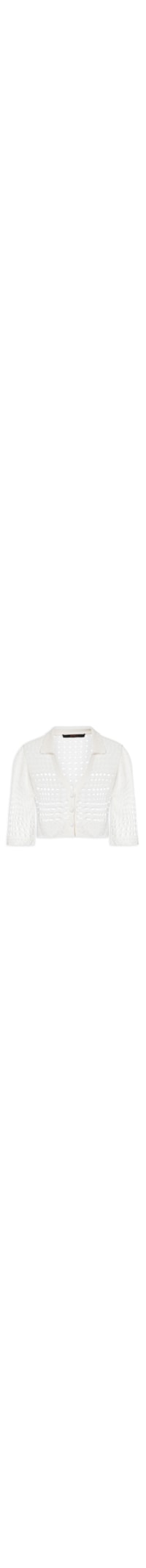 Camisa Feminina Resort Tricot - Branco