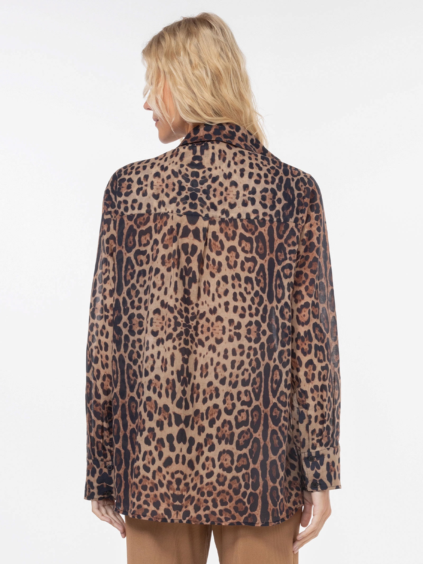 Camisa Feminina Sabrina Animal Print Triya