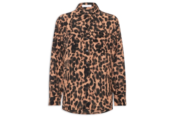 Camisa Feminina Safari - Animal Print