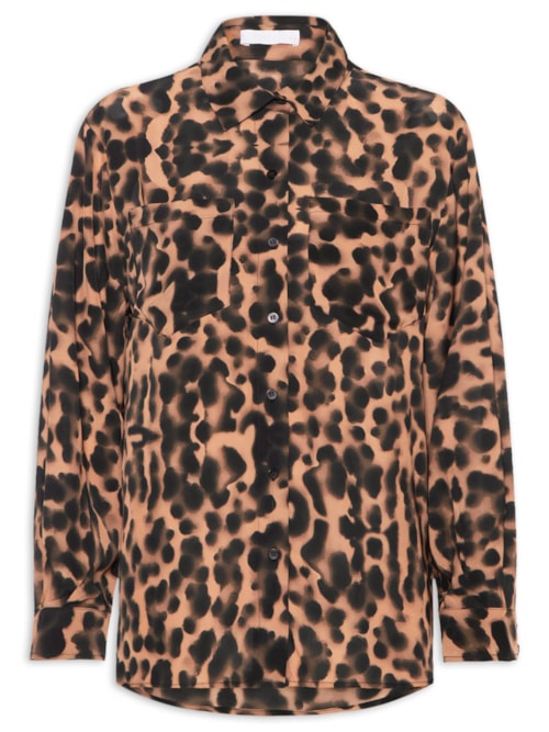 Camisa Feminina Safari – Animal Print