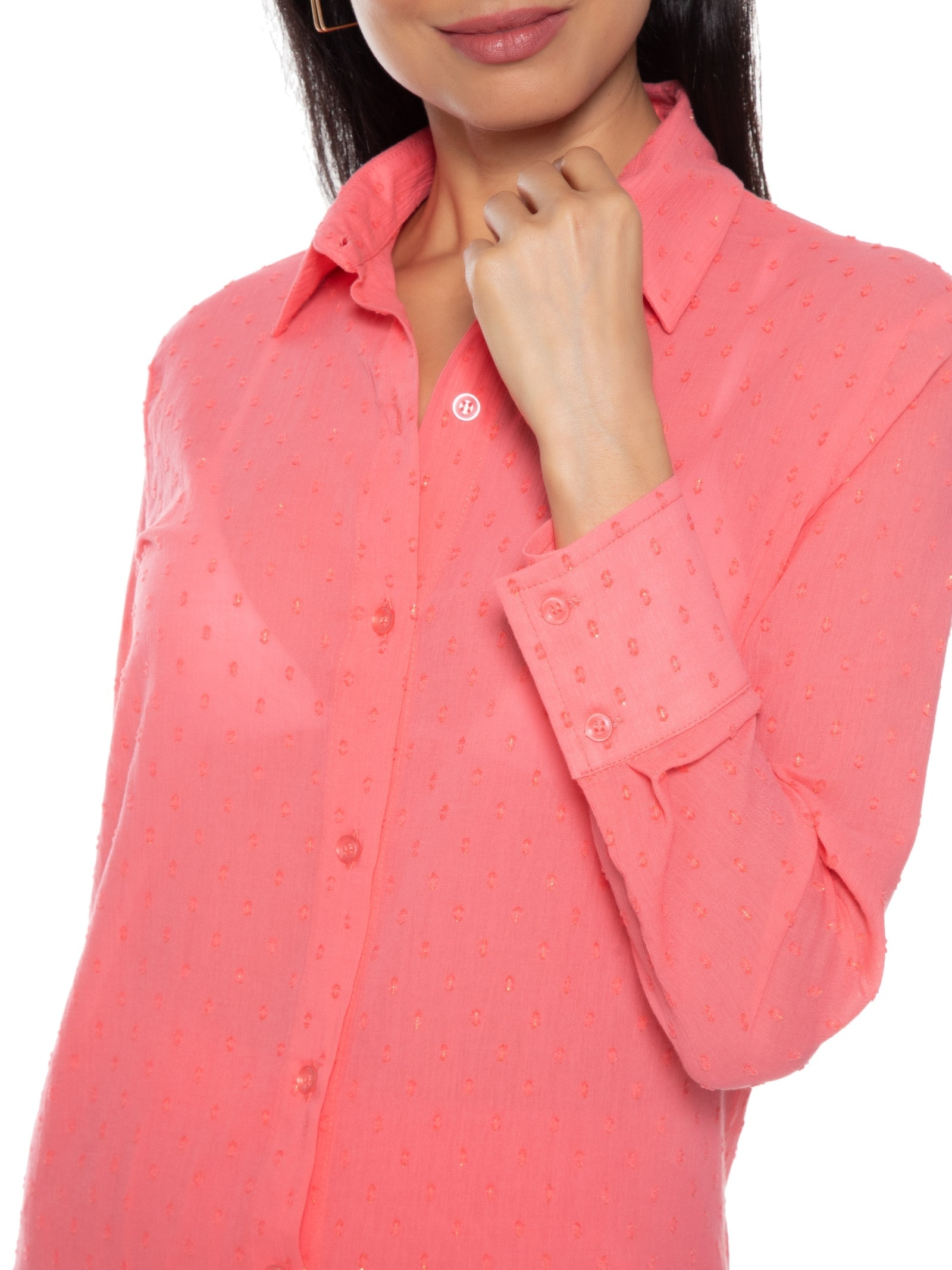 Camisa Feminina Saída de Praia Rosa Mktbeach