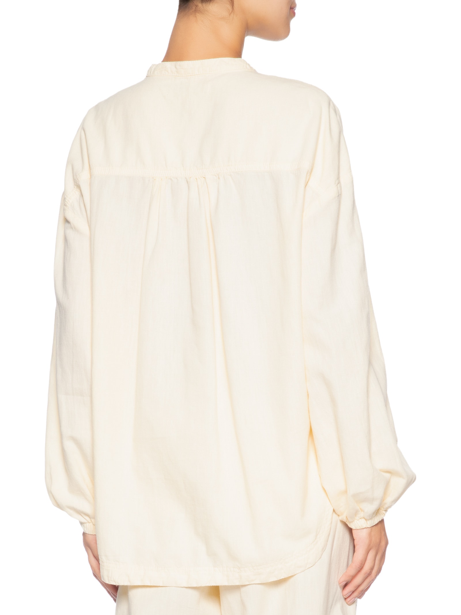 Camisa Feminina Sarja Cânhamo Amarelo Dress To
