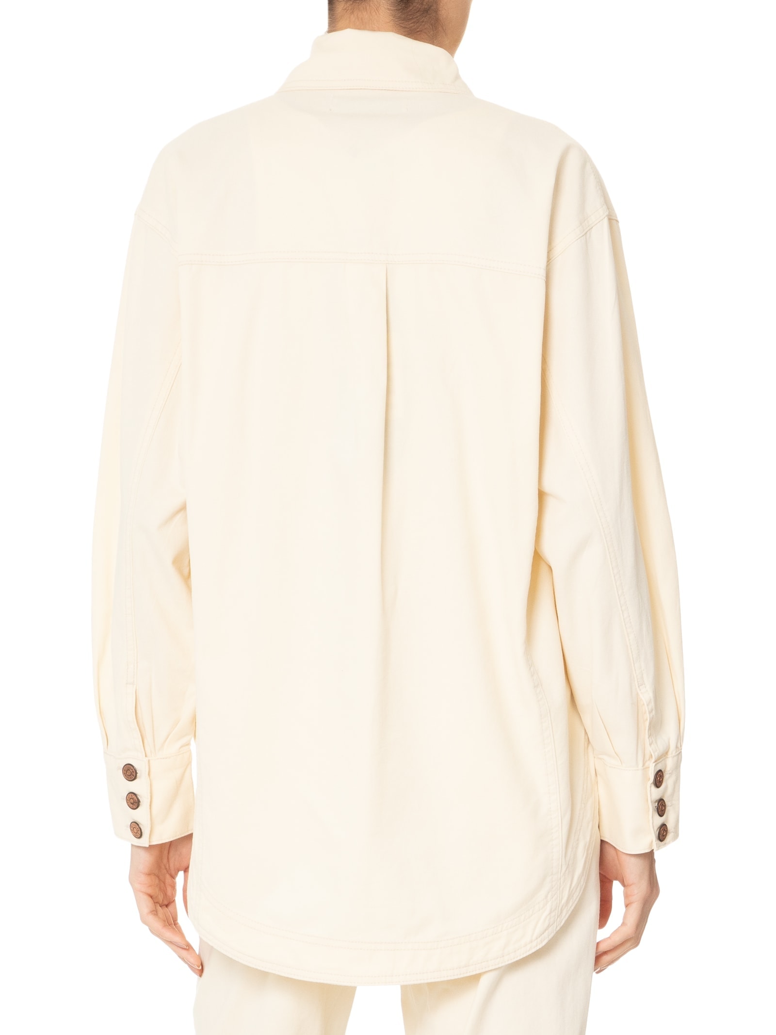 Camisa Feminina Sarja Color Amarelo Dress To