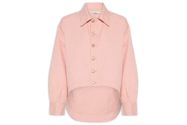 Camisa Feminina Sarja Color - Rosa