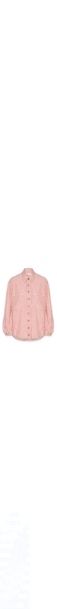 Camisa Feminina Sarja Listras - Vermelho