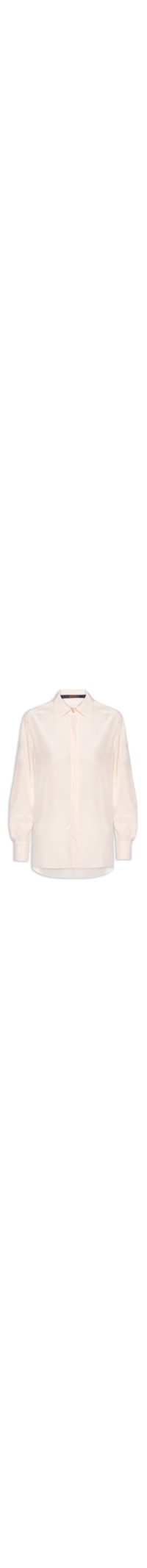 Camisa Feminina Seda Ampla Litoral - Rosa