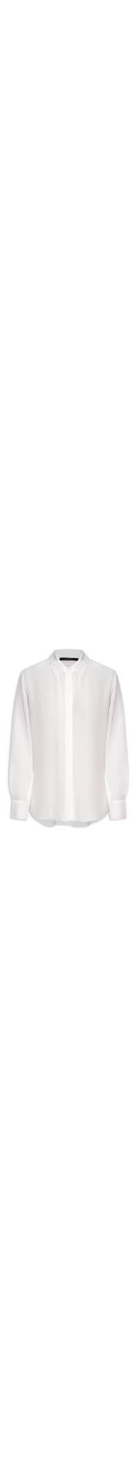Camisa Feminina Seda Básica - Branco