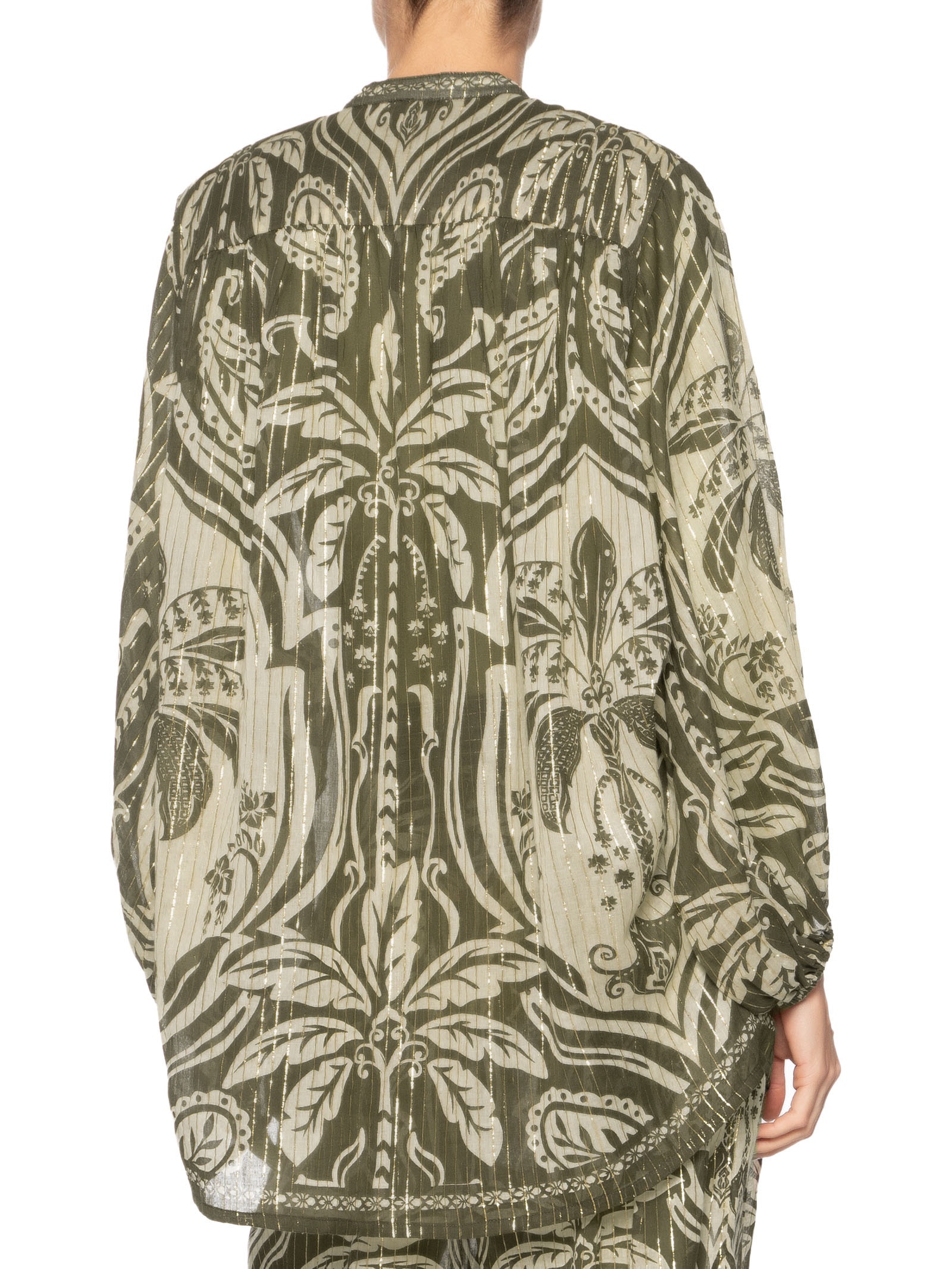 Camisa Feminina Serra Tropical Verde Farm