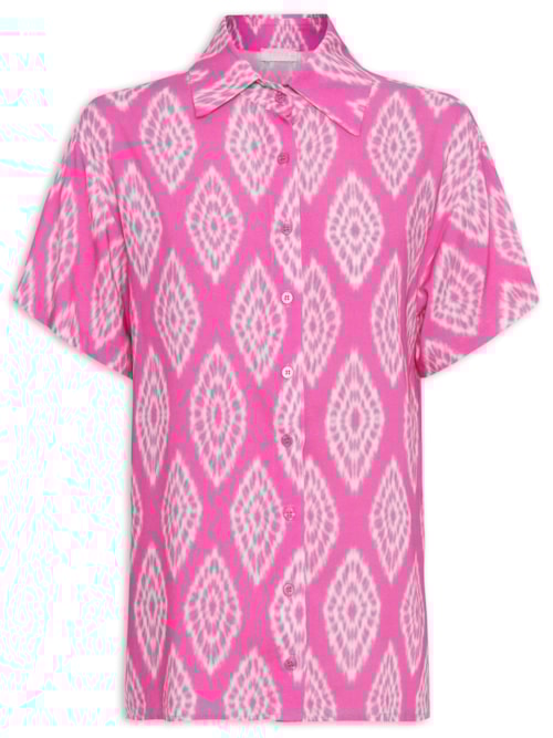 Camisa Feminina Square – Rosa