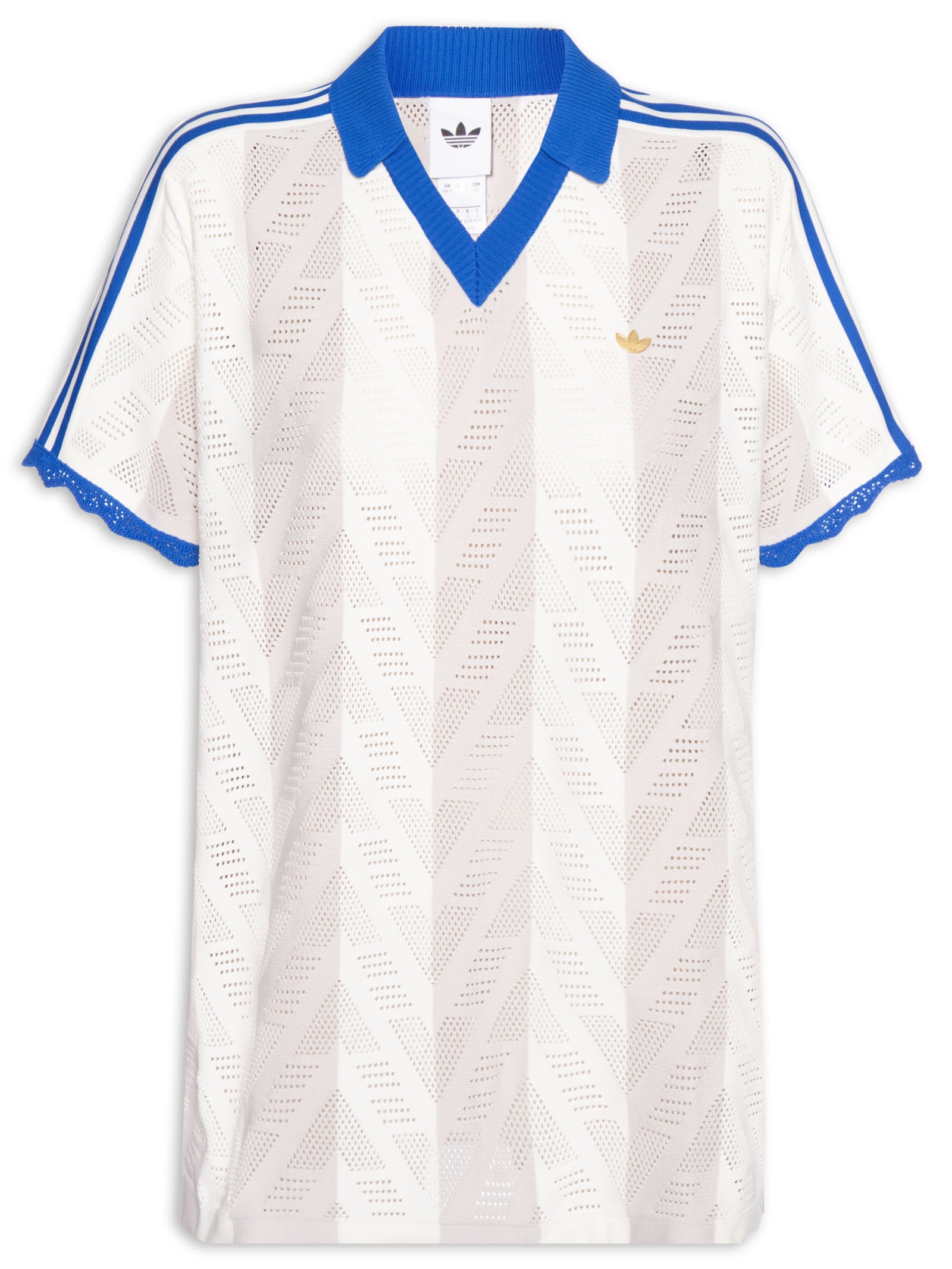 Camisa Feminina Ss Polo T Branco Adidas Originals