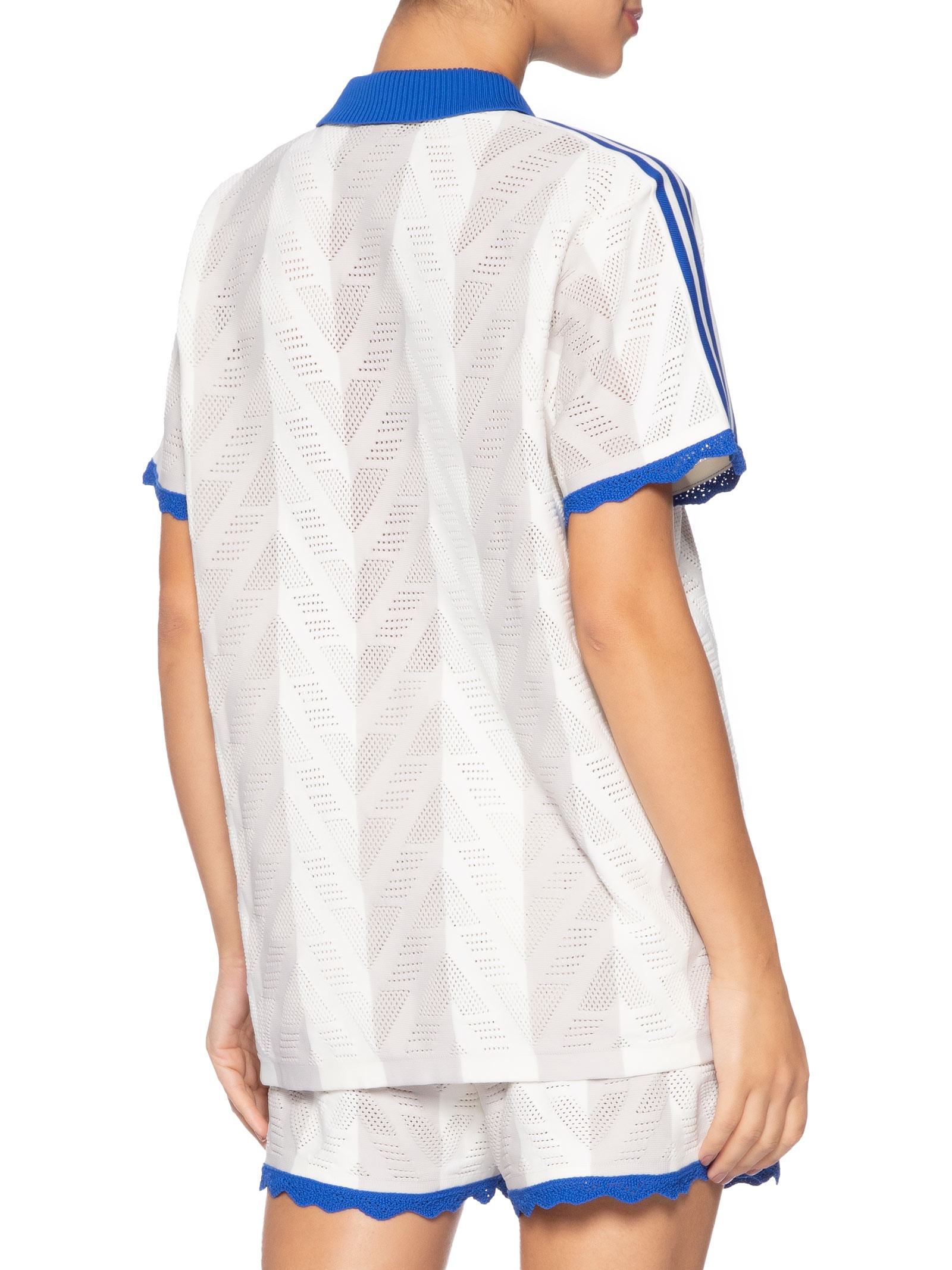 Camisa Feminina Ss Polo T Branco Adidas Originals
