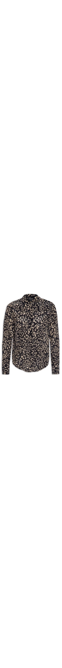 Camisa Feminina Tay Estampada - Animal Print