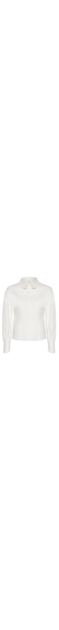 Camisa Feminina Tecido Mazzini - Branco