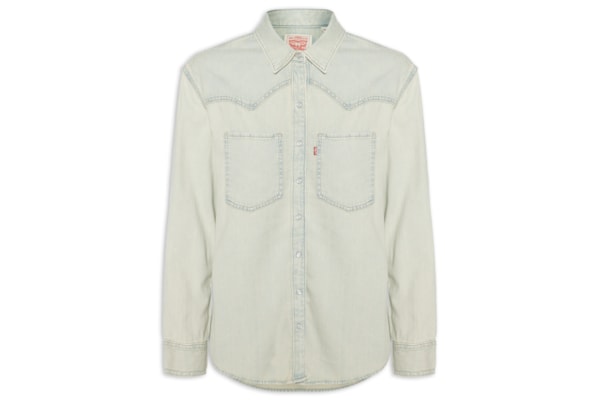 Camisa Feminina Teodora Western Shirt - Azul