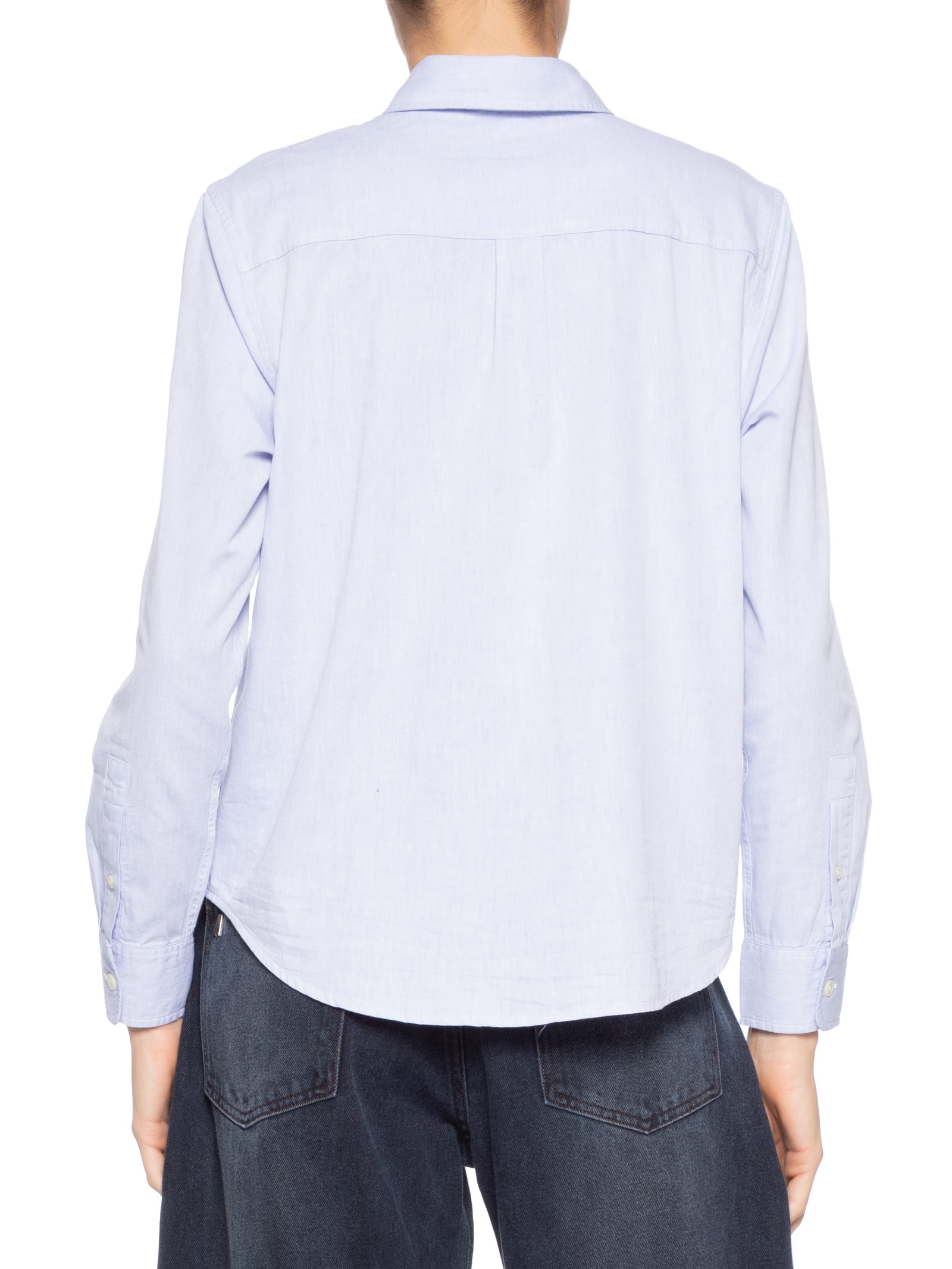 Camisa Feminina The Classic Bw Shirt Azul Levi's