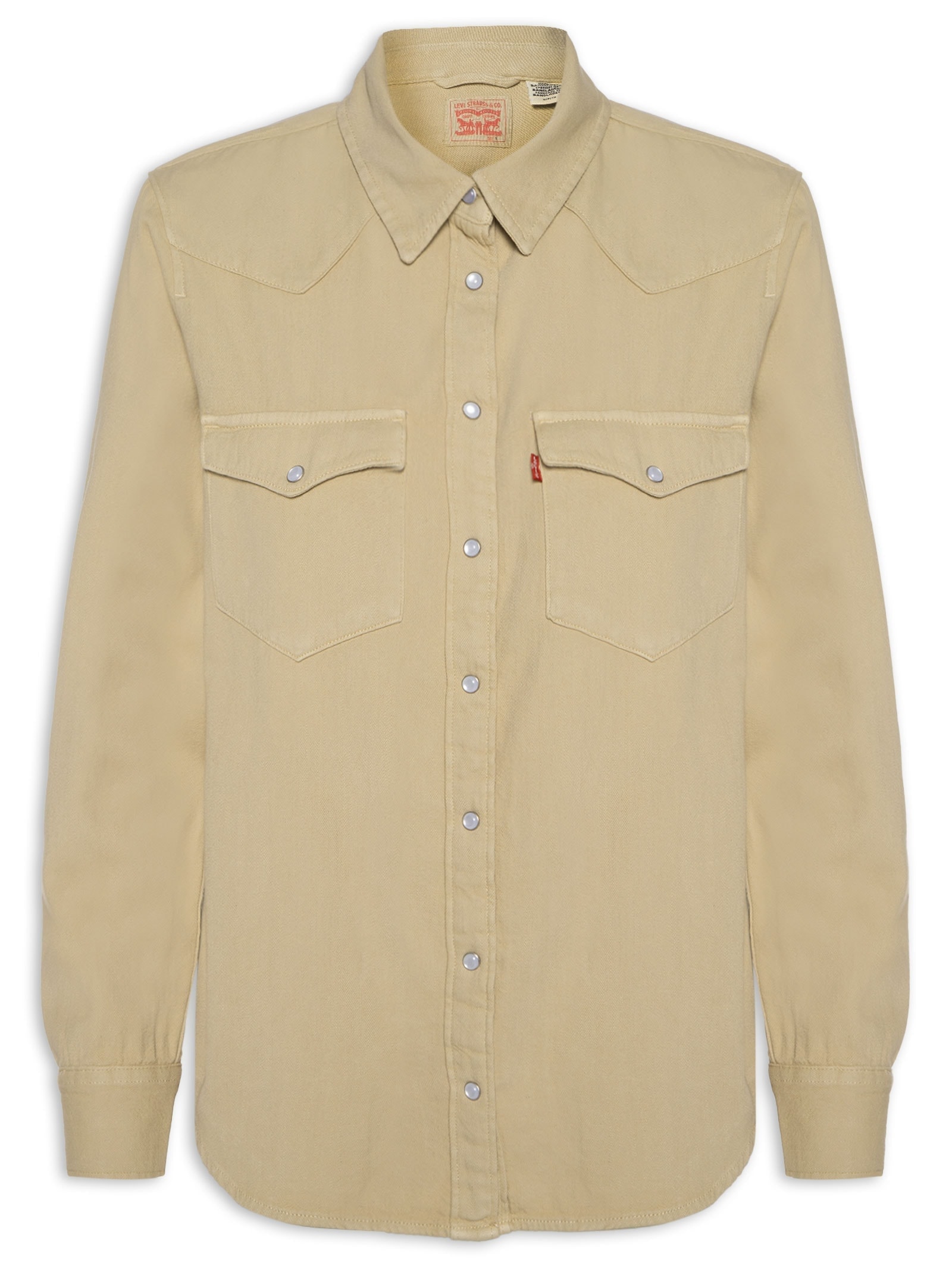 Camisa Feminina The Ultimate Western Bege Levi's