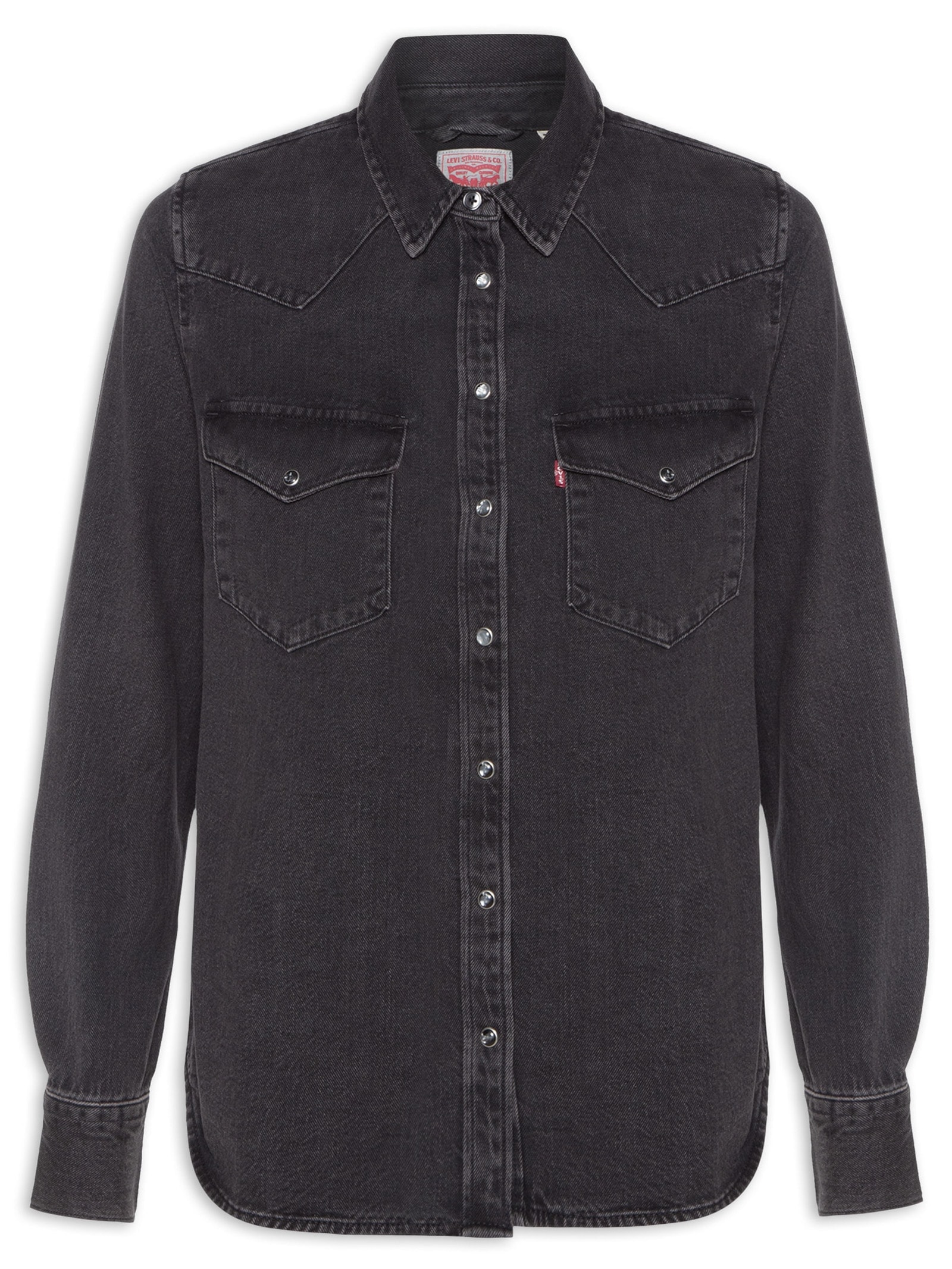 Camisa Feminina The Ultimate Western Preto  Levi's