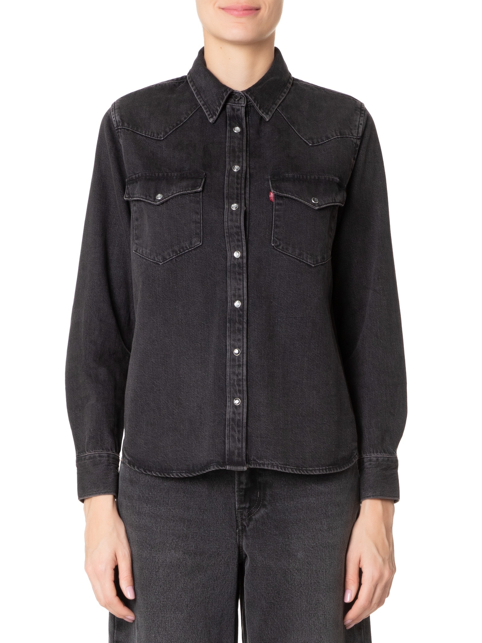 Camisa Feminina The Ultimate Western Preto  Levi's