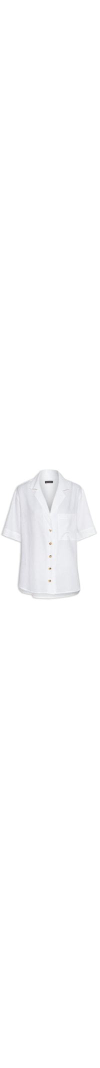 Camisa Feminina Thiago Mocha - Branco