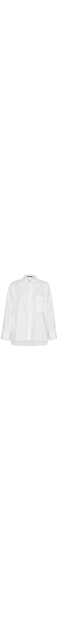 Camisa Feminina Tricoline Essencial - Branco