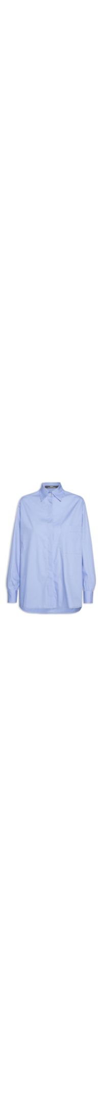 Camisa Feminina Tricoline Essential - Azul