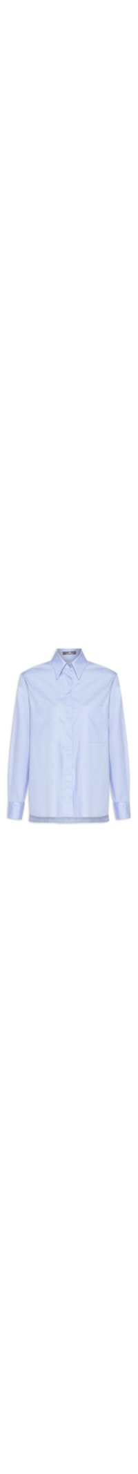 Camisa Feminina Tricoline Essential - Azul