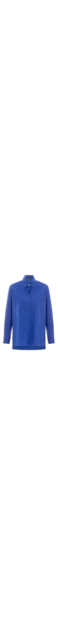 Camisa Feminina Tricoline Essential - Azul