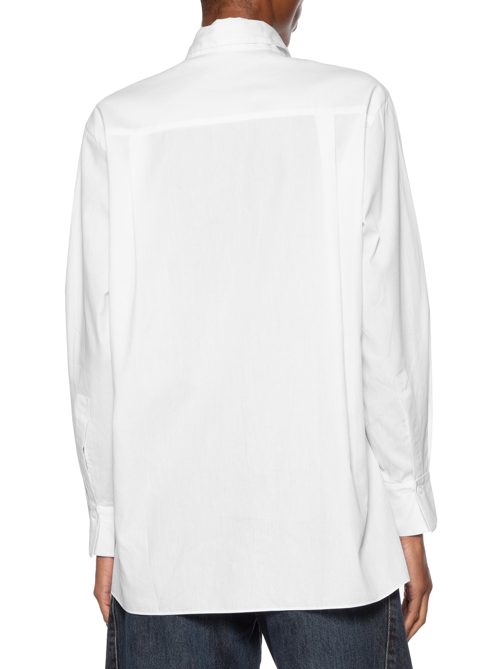 Camisa Feminina Tricoline Essential -Branco Animale