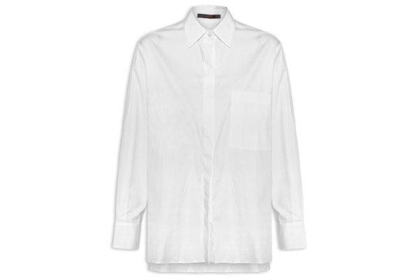 Camisa Feminina Tricoline Essential -Branco