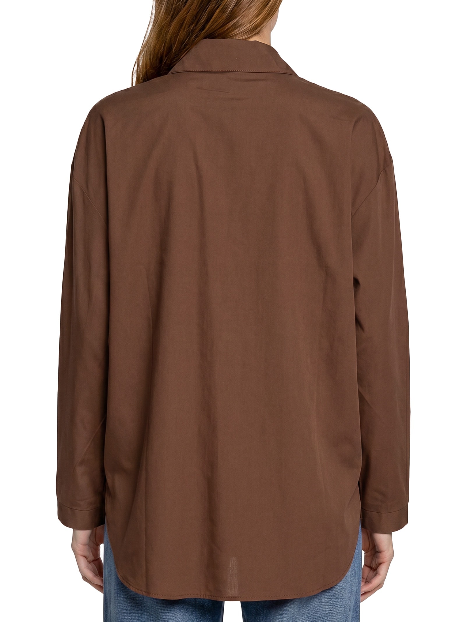 Camisa Feminina Tricoline – Marrom Lez A Lez