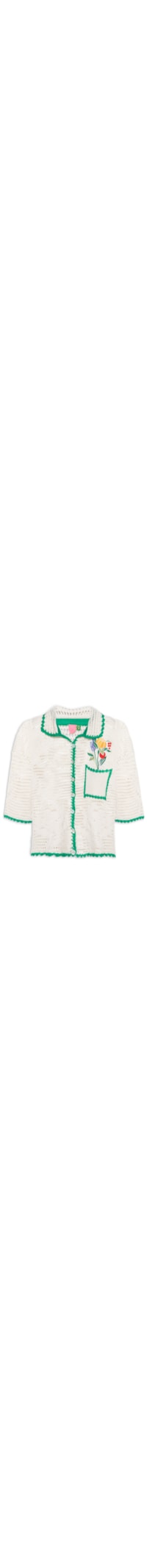 Camisa Feminina Tricot Feira de Legumes – Branco