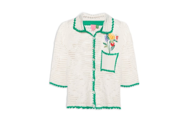 Camisa Feminina Tricot Feira de Legumes – Branco