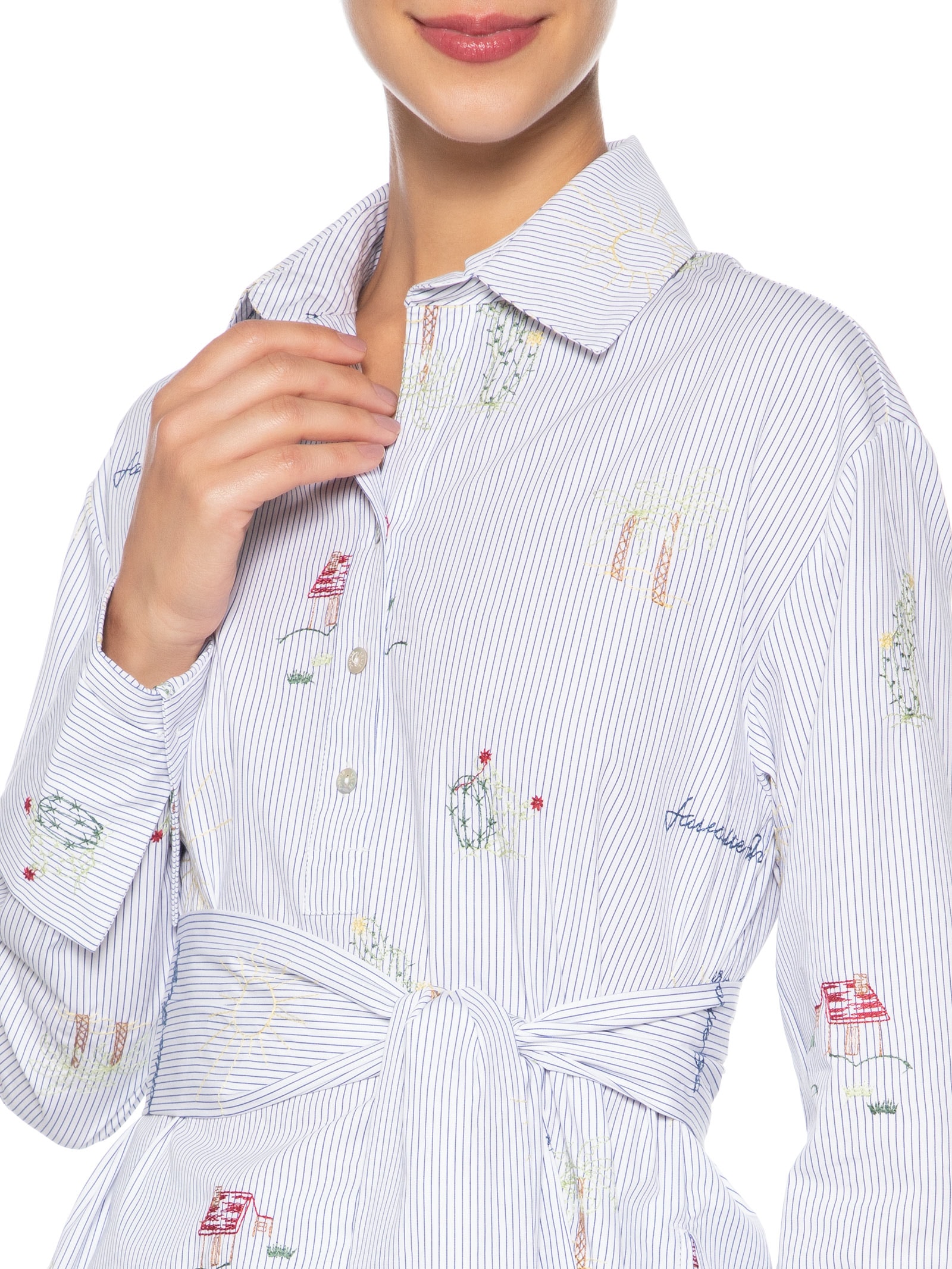Camisa Feminina Vanda Azul Le Lis