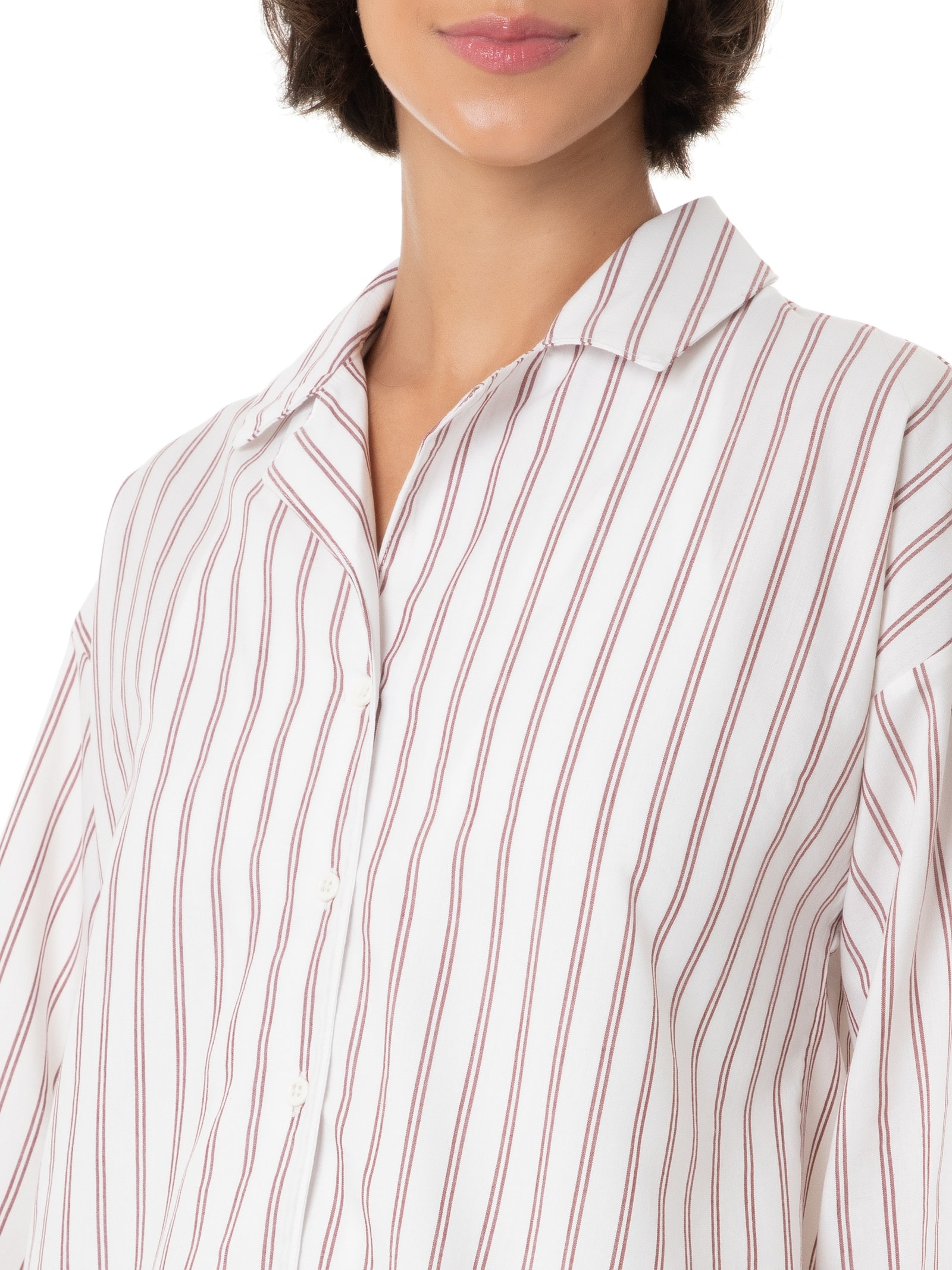 Camisa Feminina Vermelho Hering Intimates