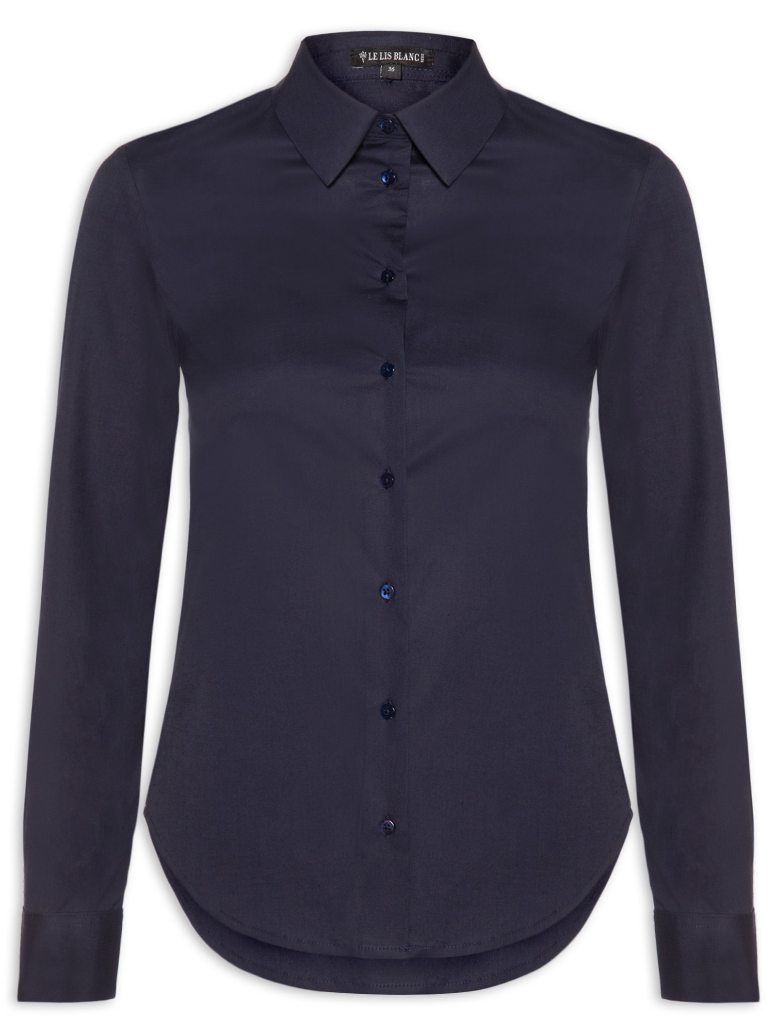 Camisa Feminina Verônica Azul Le Lis