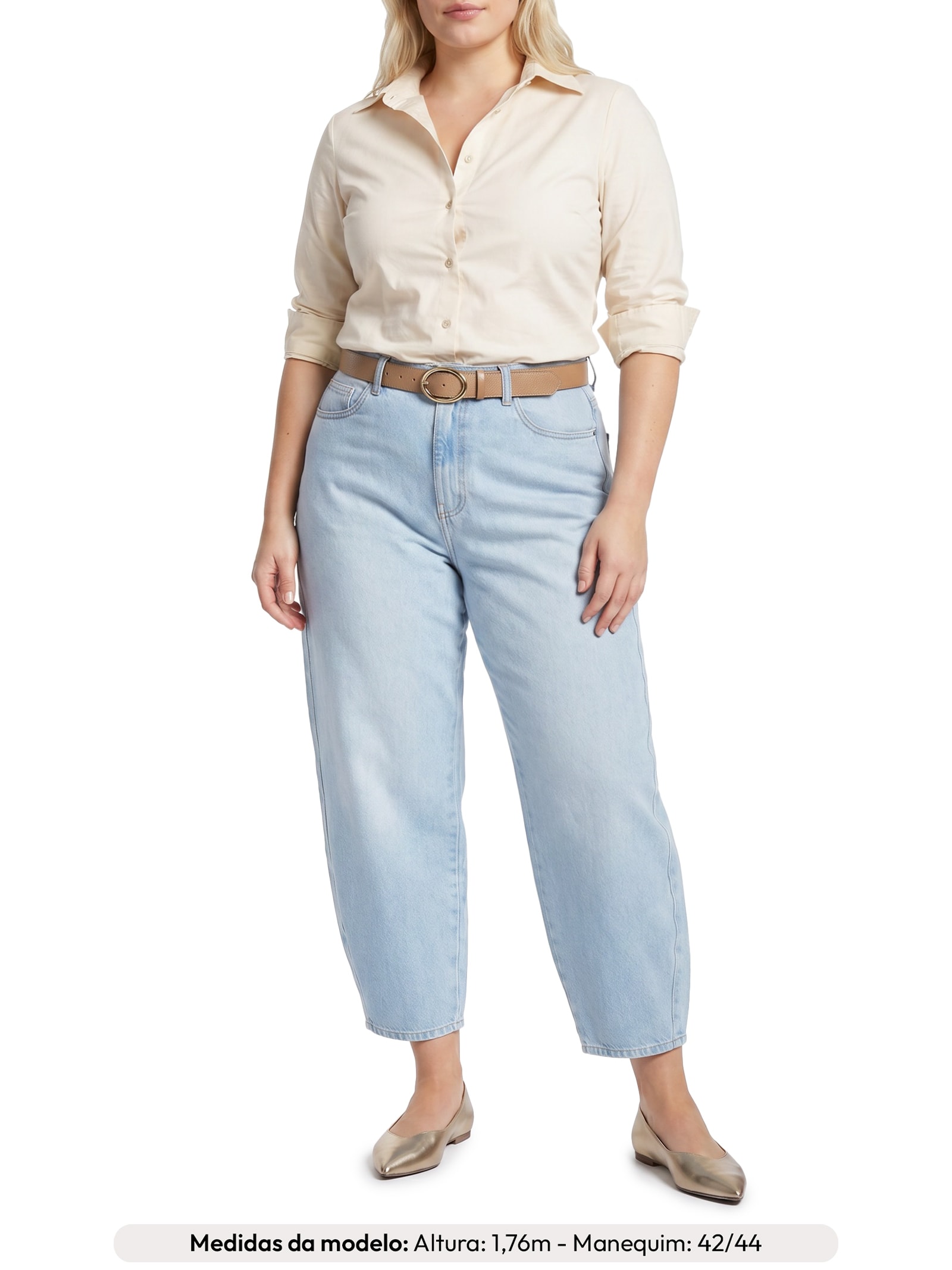 Camisa Feminina Verônica Branco Le Lis
