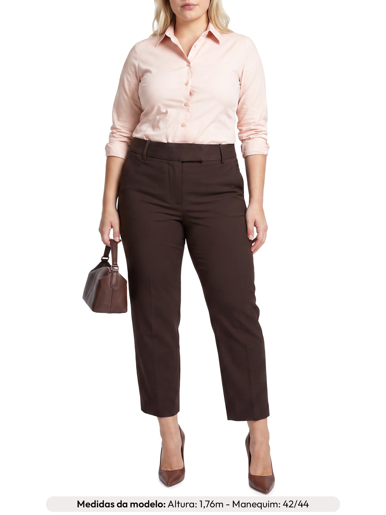 Camisa Feminina Veronica Rosa Le Lis