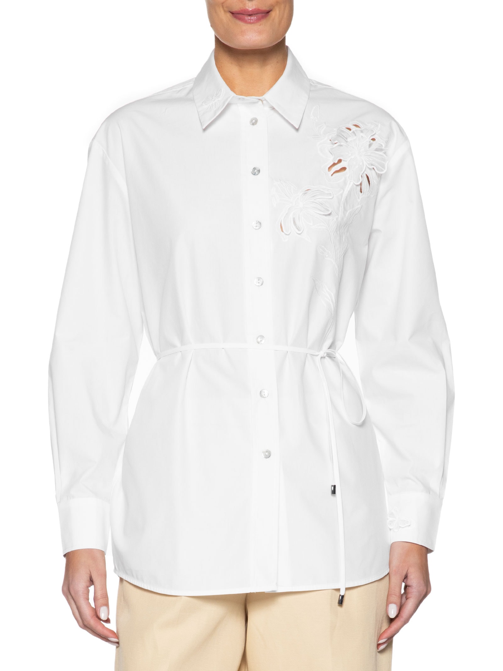 Camisa Feminina Vivian II Branco Le Lis