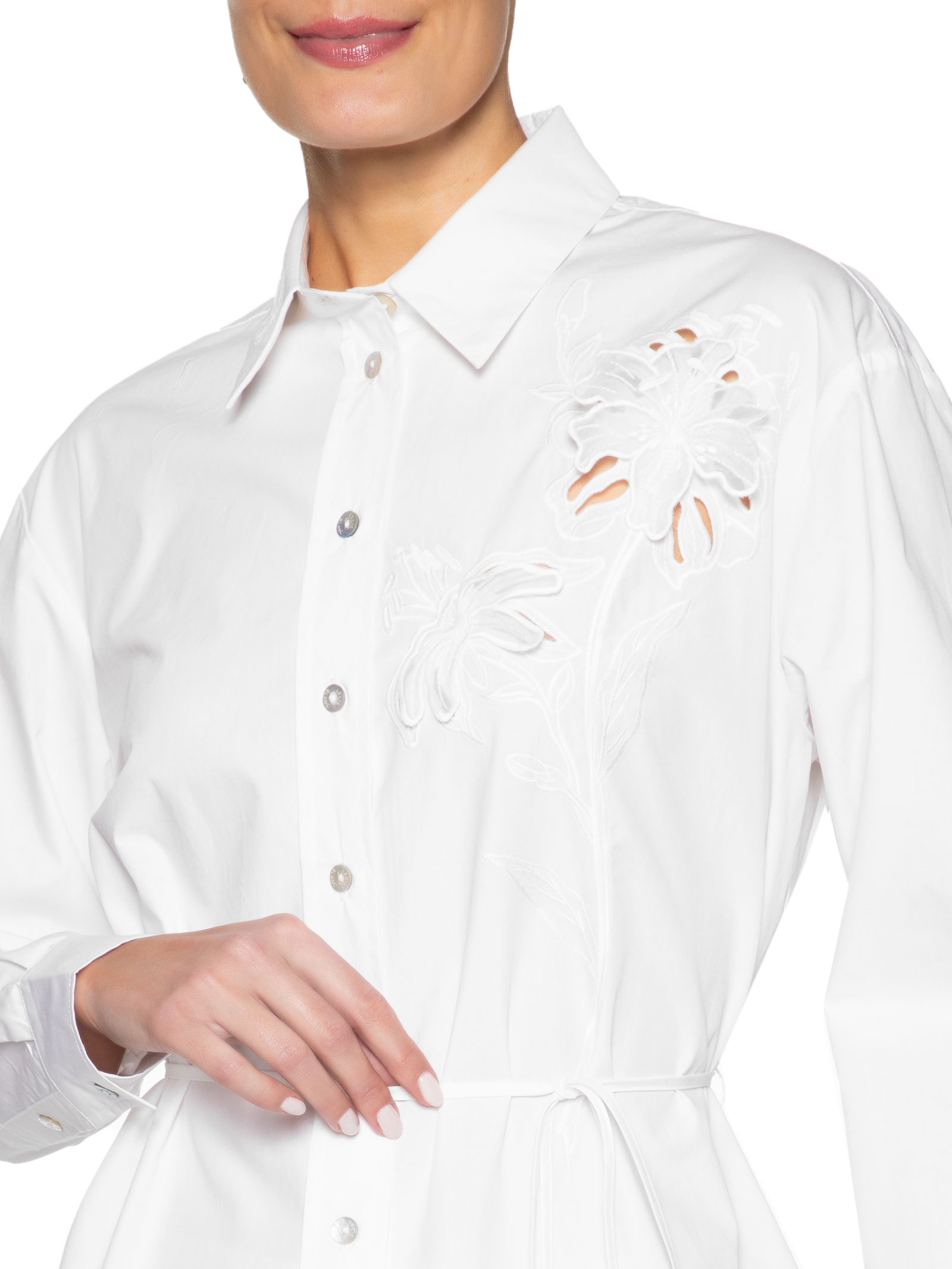 Camisa Feminina Vivian II Branco Le Lis
