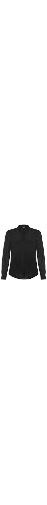 Camisa Feminina Voil Classic - Preto